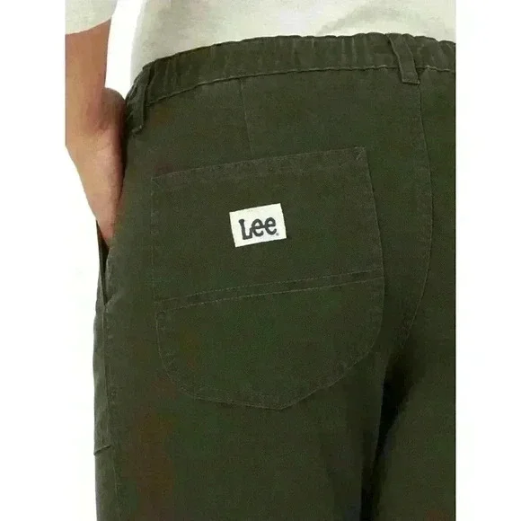 Lee Womens Heritage Tapered Utility Pant Mid Rise Reg Fit Size 8M, 20M Green - Picture 6 of 10